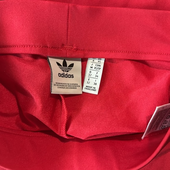 Red adidas track pants size xs - Picture 8 of 11